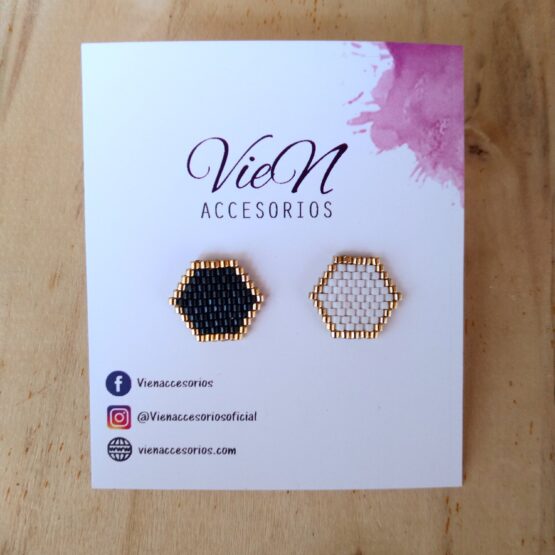 Aretes B&W - Imagen 2