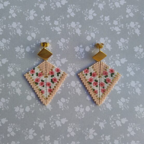 Aretes Felicidad Rosa