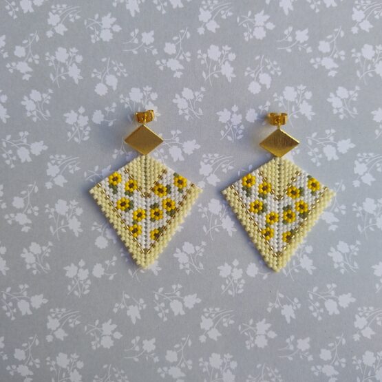 Aretes Felicidad Amarilla